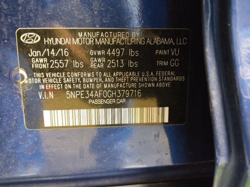 Used 2016 Hyundai Sonata Sport w/ Option Group 1V image 33