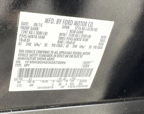 Used 2016 Ford Explorer XLT w/ Equipment Group 201A image 24