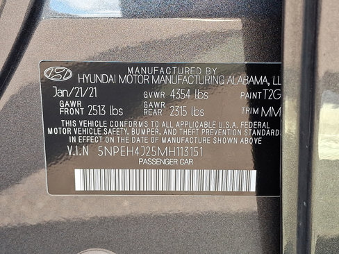 Used 2021 Hyundai Sonata Limited image 26