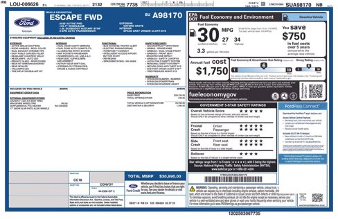 New 2025 Ford Escape Active image 6