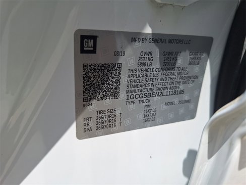 Used 2020 Chevrolet Colorado W/T w/ WT Convenience Package image 29