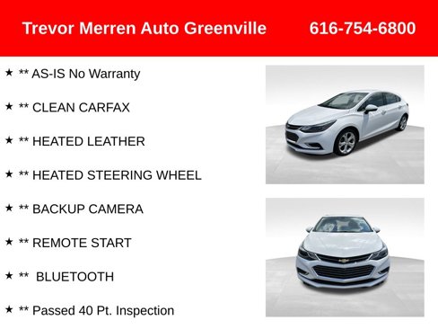 Used 2017 Chevrolet Cruze Premier image 7