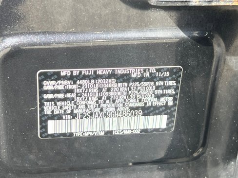 Used 2016 Subaru Forester 2.5i Touring w/ Eyesight & Navigation System image 32
