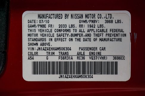 Used 2010 Nissan 370Z Touring image 18