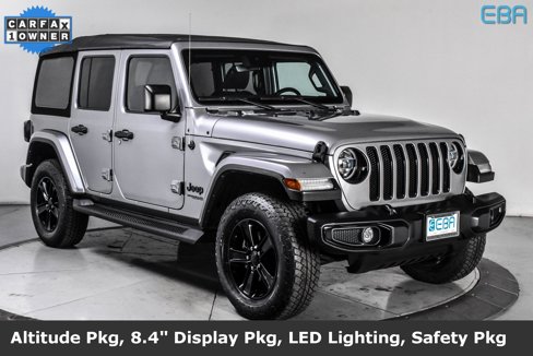 Used 2021 Jeep Wrangler Unlimited Sahara image 1