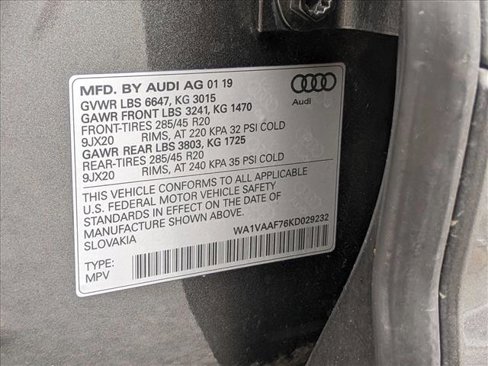 Used 2019 Audi Q7 3.0T Prestige w/ Prestige Package image 25