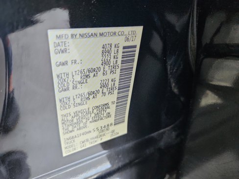 Used 2017 Nissan Titan Platinum Reserve image 25