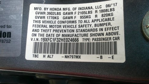 Used 2017 Honda Civic EX-T image 33