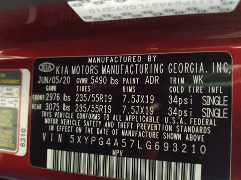 Used 2020 Kia Sorento S image 33