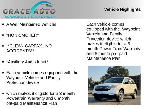 Used 2010 Honda CR-V LX image 2