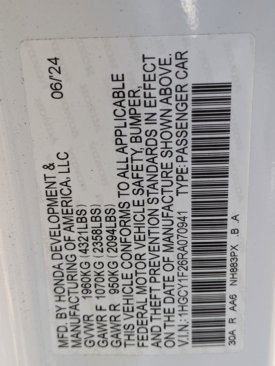 Used 2024 Honda Accord LX image 22