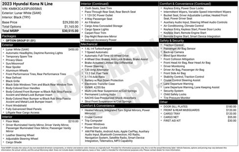 Used 2023 Hyundai Kona N Line image 35