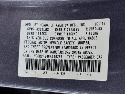 Used 2015 Honda Accord EX-L image 32
