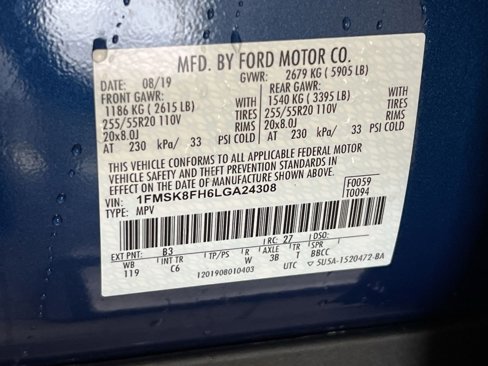 Used 2020 Ford Explorer Limited w/ Class III Trailer Tow Package image 35