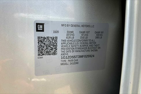 Used 2021 Chevrolet Malibu LT image 36