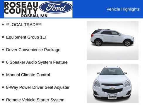 Used 2014 Chevrolet Equinox LT w/ Driver Convenience Package image 32
