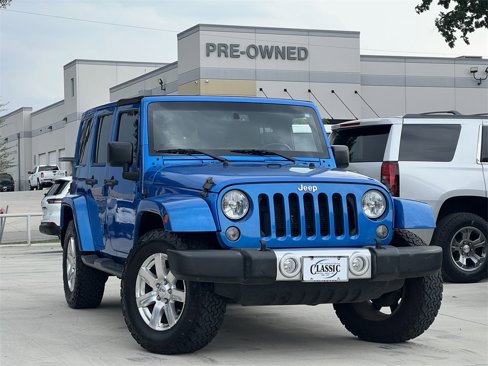 Used 2015 Jeep Wrangler Unlimited Sahara w/ Connectivity Group image 1