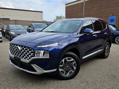 Used 2023 Hyundai Santa Fe Blue image 3