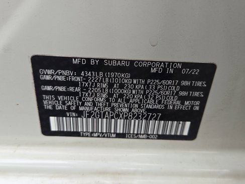 Certified 2023 Subaru Crosstrek 2.0i Premium image 7