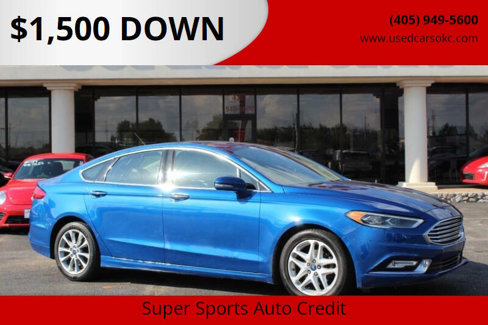 Used 2017 Ford Fusion SE w/ Fusion SE Technology Package image 1