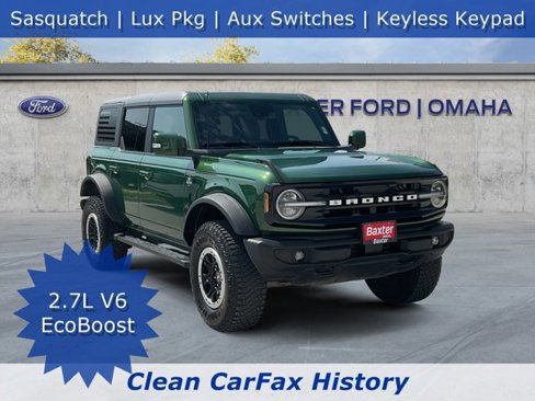 Certified 2023 Ford Bronco Outer Banks w/ Sasquatch Package image 1