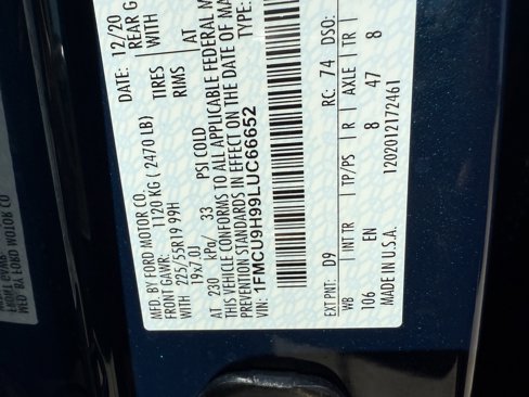 Used 2020 Ford Escape SEL image 35