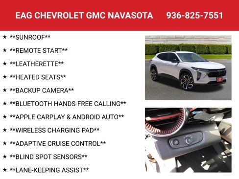 New 2025 Chevrolet Trax RS w/ Sunroof Package image 4