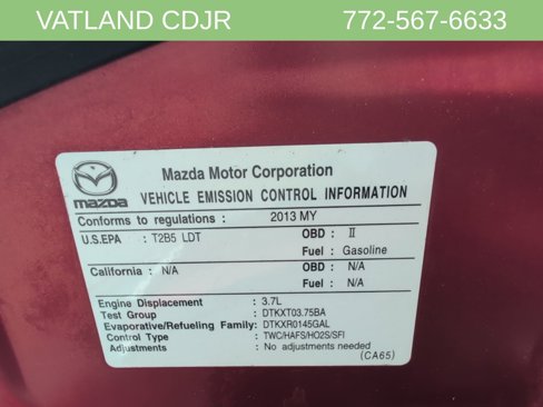 Used 2013 MAZDA CX-9 Grand Touring w/ GT Technology Pkg image 43