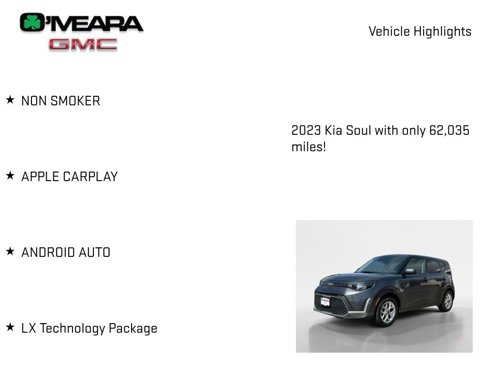 Used 2023 Kia Soul LX w/ Option Group 015 image 8