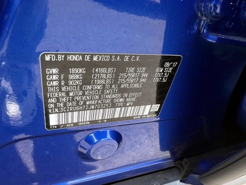 Certified 2018 Honda HR-V EX-L image 16