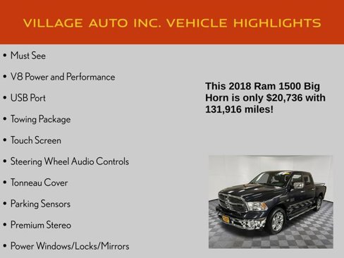 Used 2018 RAM 1500 Big Horn image 7