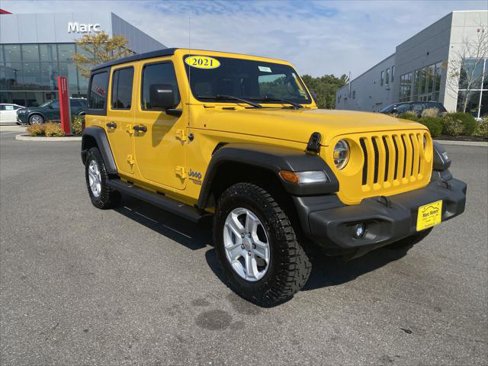 Certified 2021 Jeep Wrangler Unlimited Sport image 1