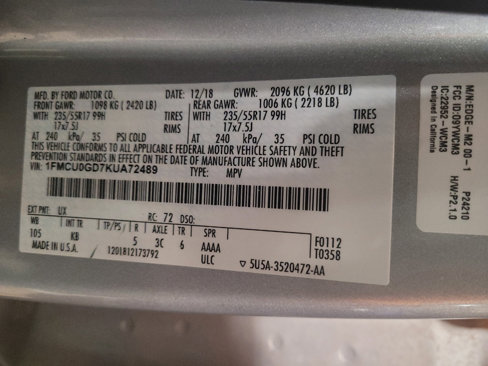 Used 2019 Ford Escape SE image 33