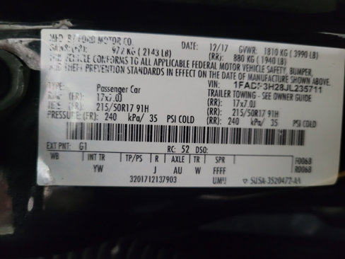 Used 2018 Ford Focus SEL image 33