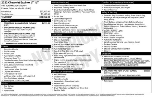 Used 2022 Chevrolet Equinox LT image 5