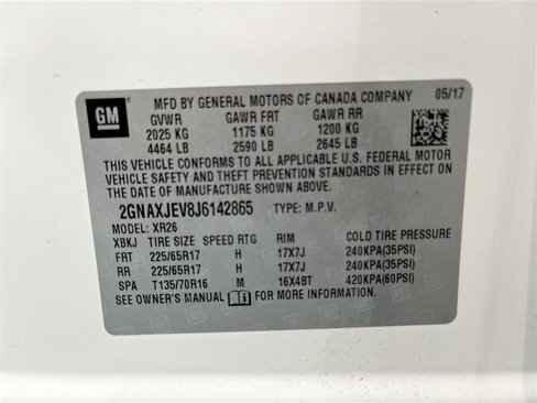 Used 2018 Chevrolet Equinox LT w/ Sun & Infotainment Package image 31