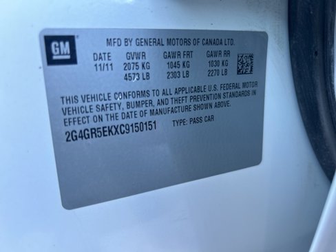 Certified 2012 Buick Regal Leather image 42