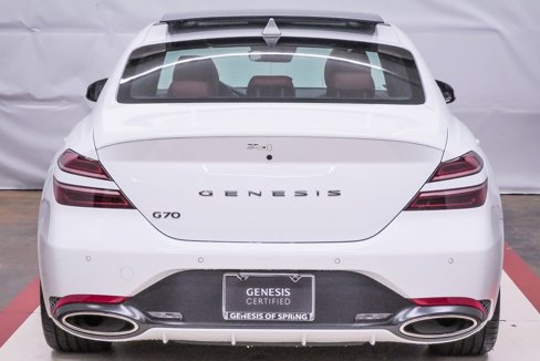 Certified 2025 Genesis G70 2.5T w/ Sport Prestige Package image 7