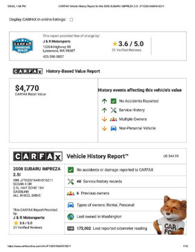 Used 2008 Subaru Impreza 2.5i image 25