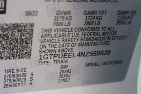 Used 2022 GMC Sierra 1500 AT4 w/ AT4 Premium Package image 35