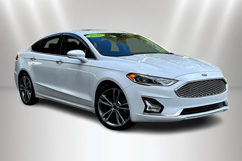 Used 2020 Ford Fusion Titanium image 1