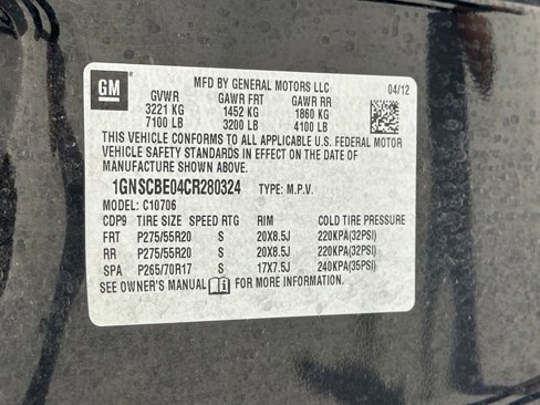 Used 2012 Chevrolet Tahoe LT w/ Luxury Package image 21