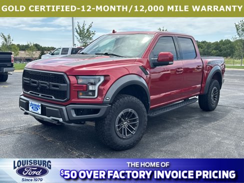 Certified 2020 Ford F150 Raptor w/ Equipment Group 802A Luxury image 1