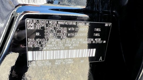 Certified 2017 Toyota RAV4 XLE image 42