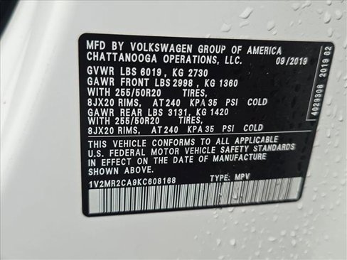 Used 2019 Volkswagen Atlas SEL image 23