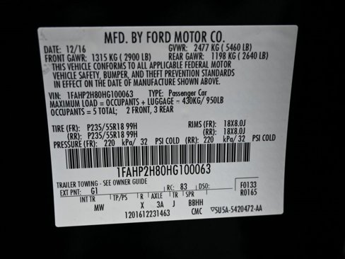 Used 2017 Ford Taurus SEL w/ Equipment Group 201A image 41