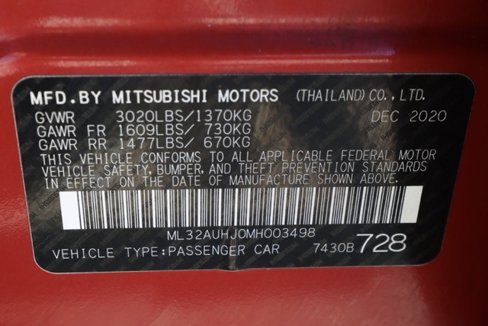 Used 2021 Mitsubishi Mirage ES image 33