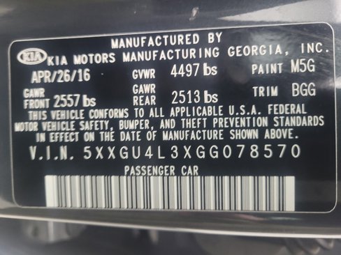 Used 2016 Kia Optima EX image 33