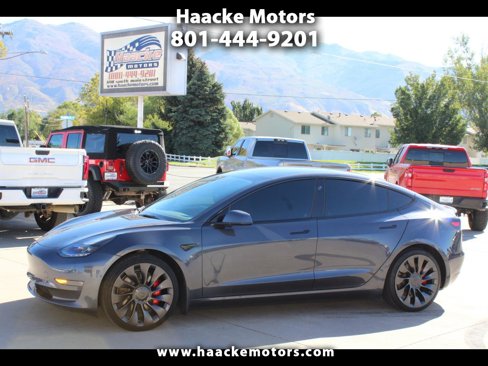 Used 2021 Tesla Model 3 Performance image 1