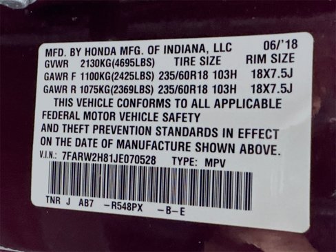 Used 2018 Honda CR-V EX-L image 38